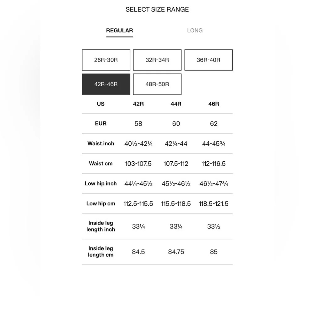 H & M Skinny Fit Black Dress Pants